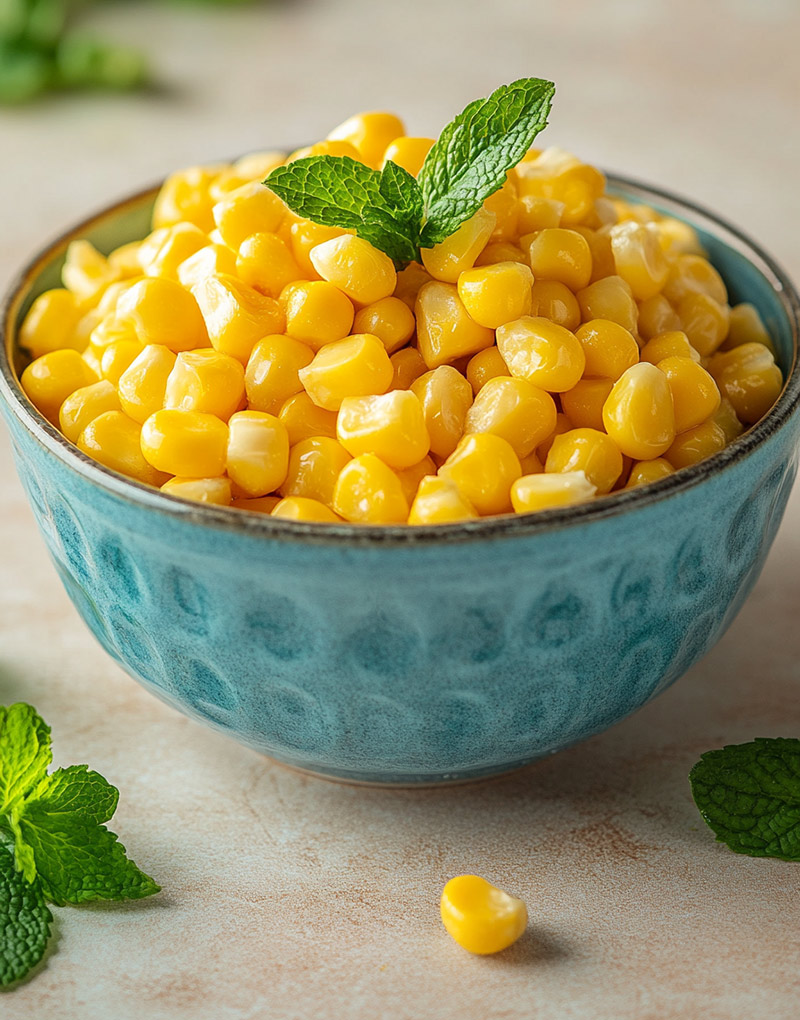 Mais al vapore con burro e menta - Bonduelle