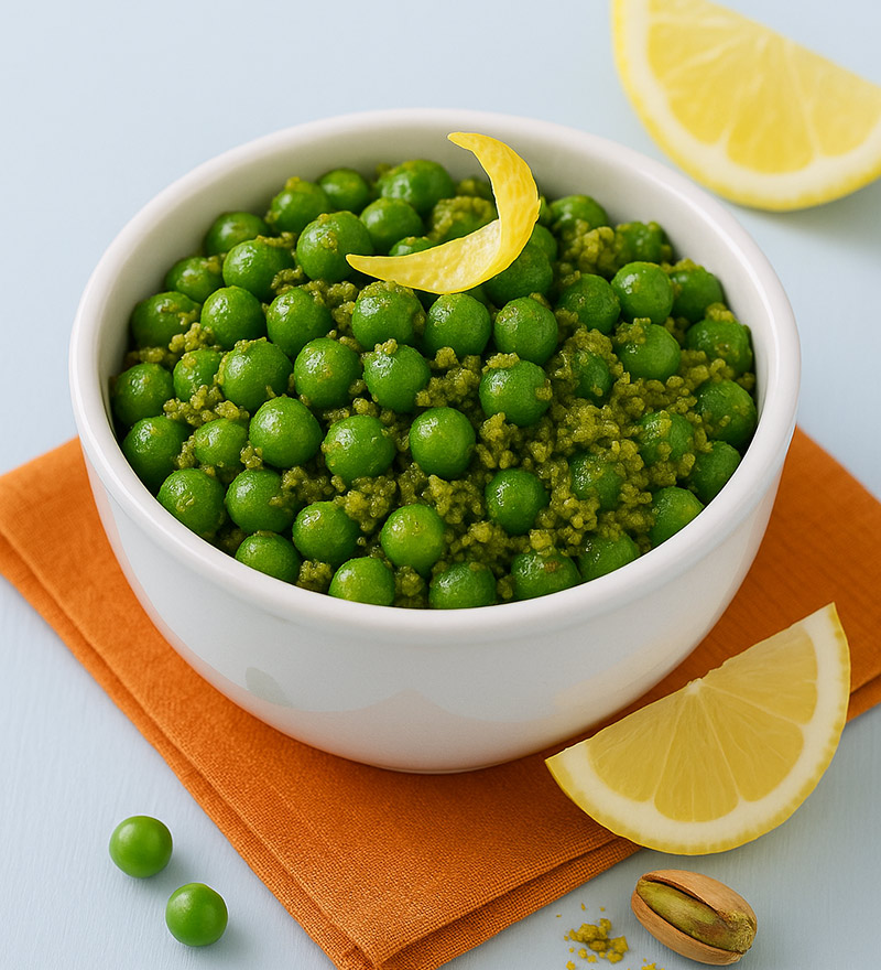  Piselli surgelati con pesto di pistacchi e limone - Bonduelle