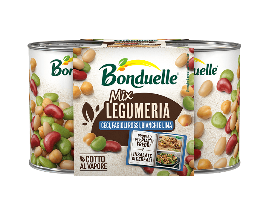 Mix Legumeria (ceci, fagioli rossi e lima)