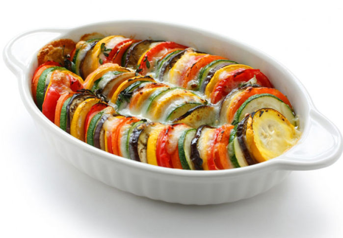 Verduras gratinadas