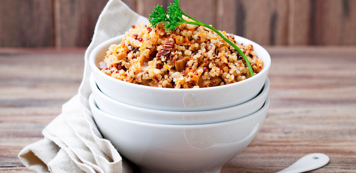 Recetas con quinoa y pollo