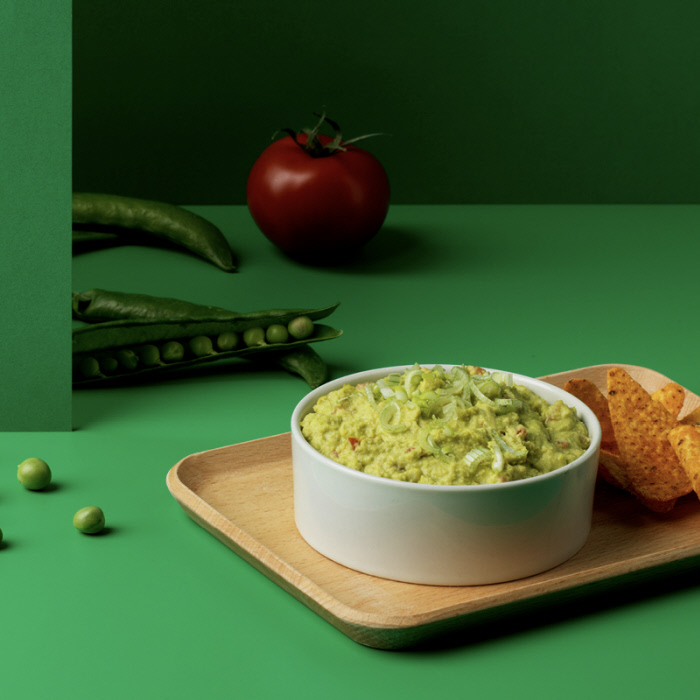 Guacamole di piselli