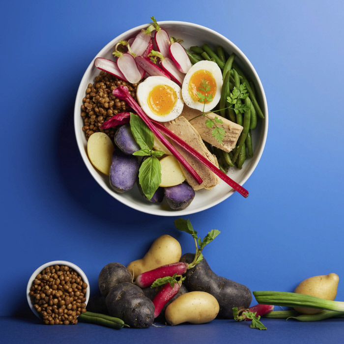 Insalata con lenticchie