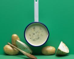 Zuppa di gorgonzola e sedano