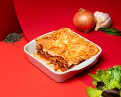 Lasagne al ragù con lenticchie