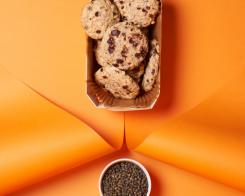 Biscotti al cioccolato con lenticchie