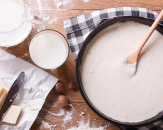 Cómo hacer bechamel con maicena