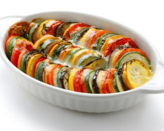 Verduras gratinadas