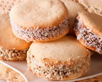 Alfajores de maicena argentinos
