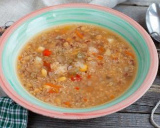 Lentejas con Quinoa