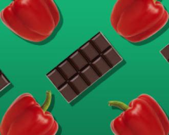 Légumes et chocolat : c'est possible !