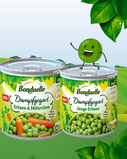 Neu: Dampfgegart