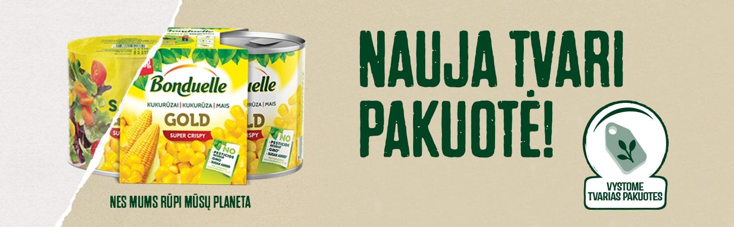 Nauja tvari pakuotė