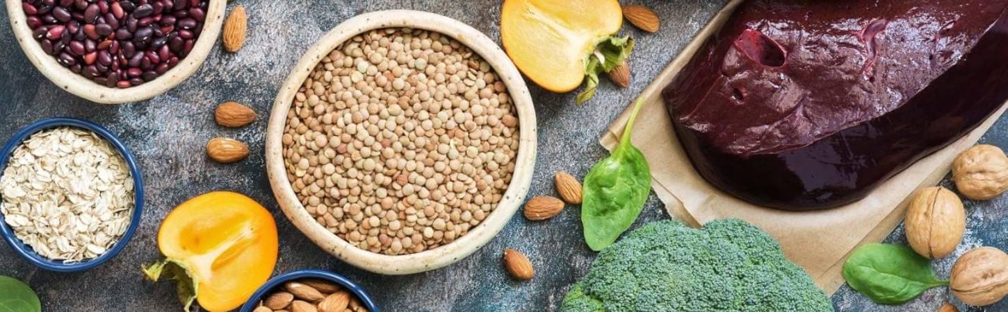 Alimente și Legume Bogate în Fier