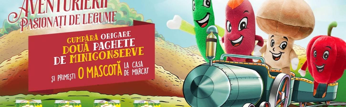 Campania promoțională „Miniconservele Bonduelle întâlnesc Aventurierii pasionați de legume!”
