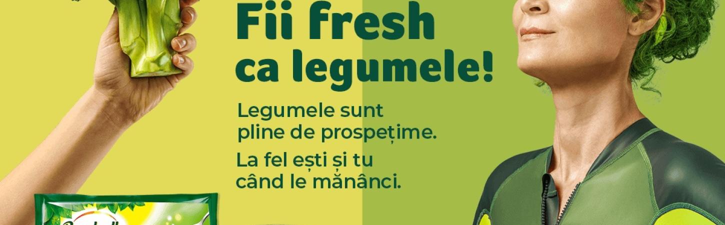 „Fii fresh ca legumele!” Noua platformă de comunicare a brandului Bonduelle subliniază prospețimea legumelor ca stare de bine