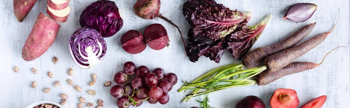 Legume și fructe violet