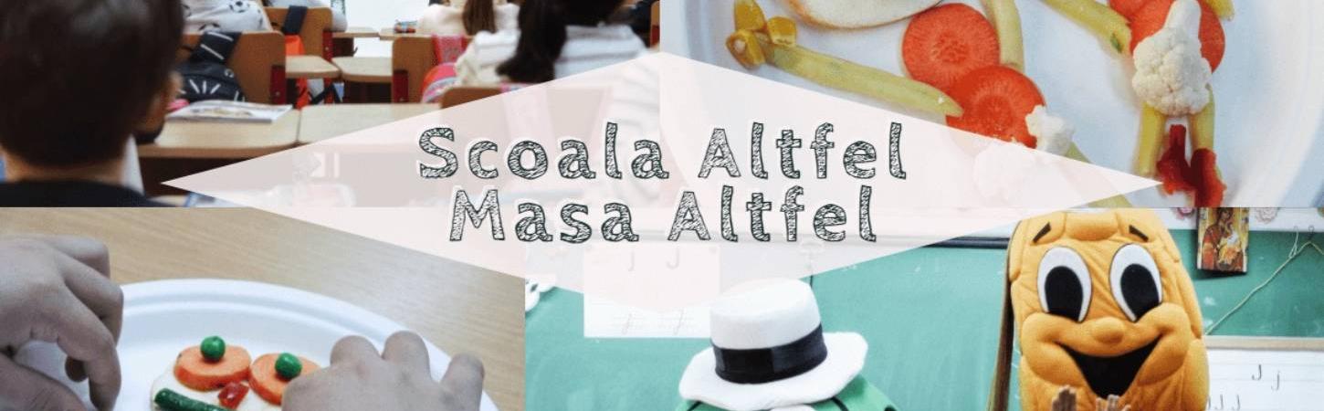Școala Altfel. Masa Altfel sau cum legumele devin cele mai bune prietene ale copiilor