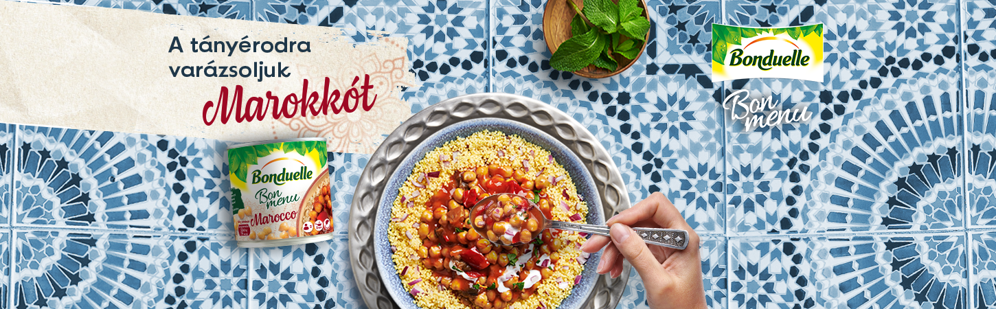 Új Bon Menu Marocco & India