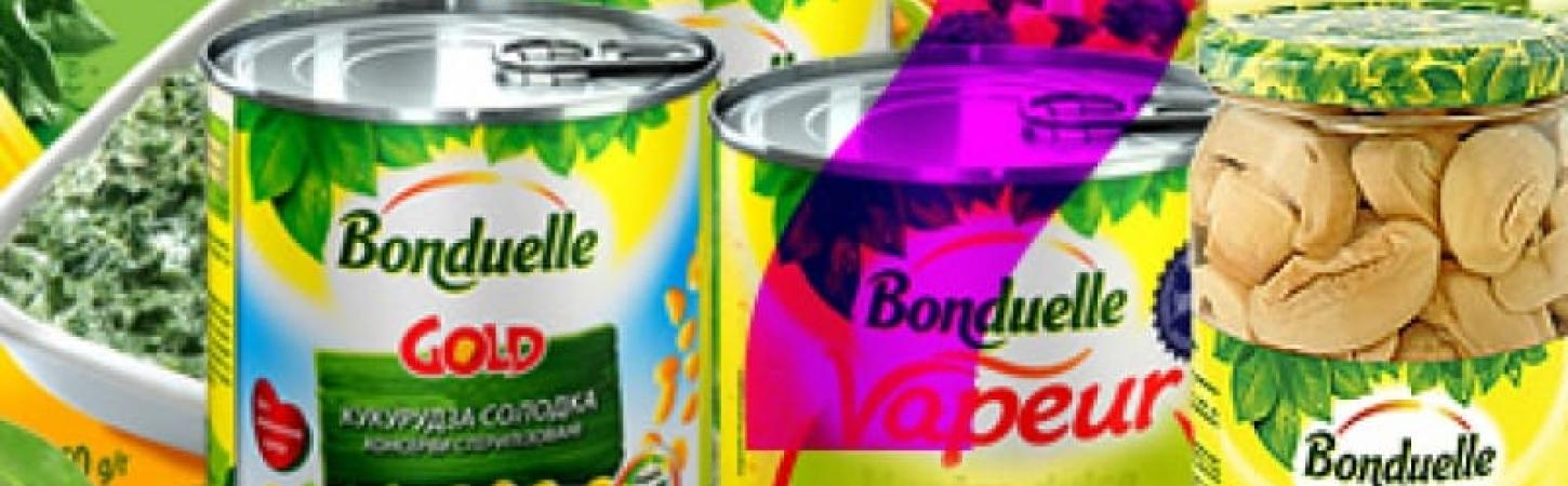 Кількість калорій в овочах Bonduelle