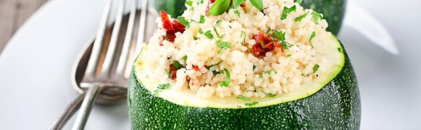 Кус-кус і солодкі овочі: чудовий мікс