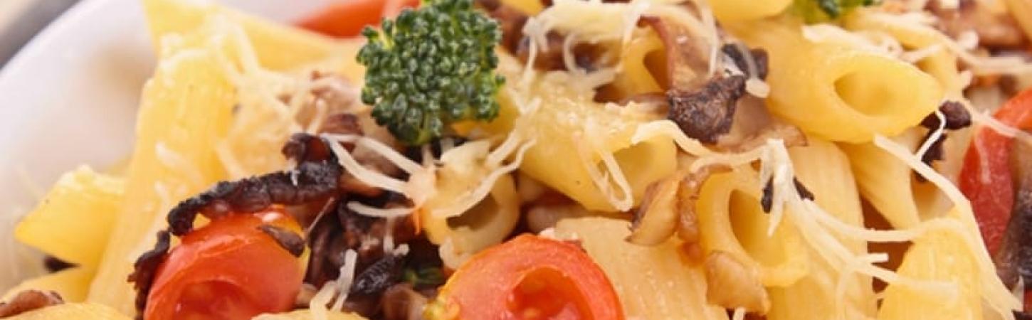 Неперевершено: макарони з сиром та грибами Бондюель
