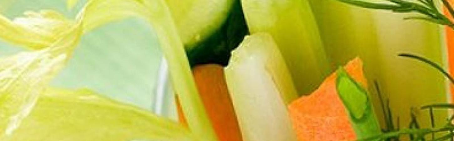 Рецепти здорових і смачних закусок з овочами та фруктами