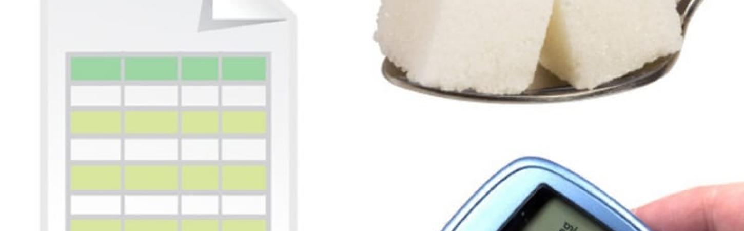 Таблиця калорійності продуктів, рекомендованих для осіб, котрі хворіють на цукровий діабет