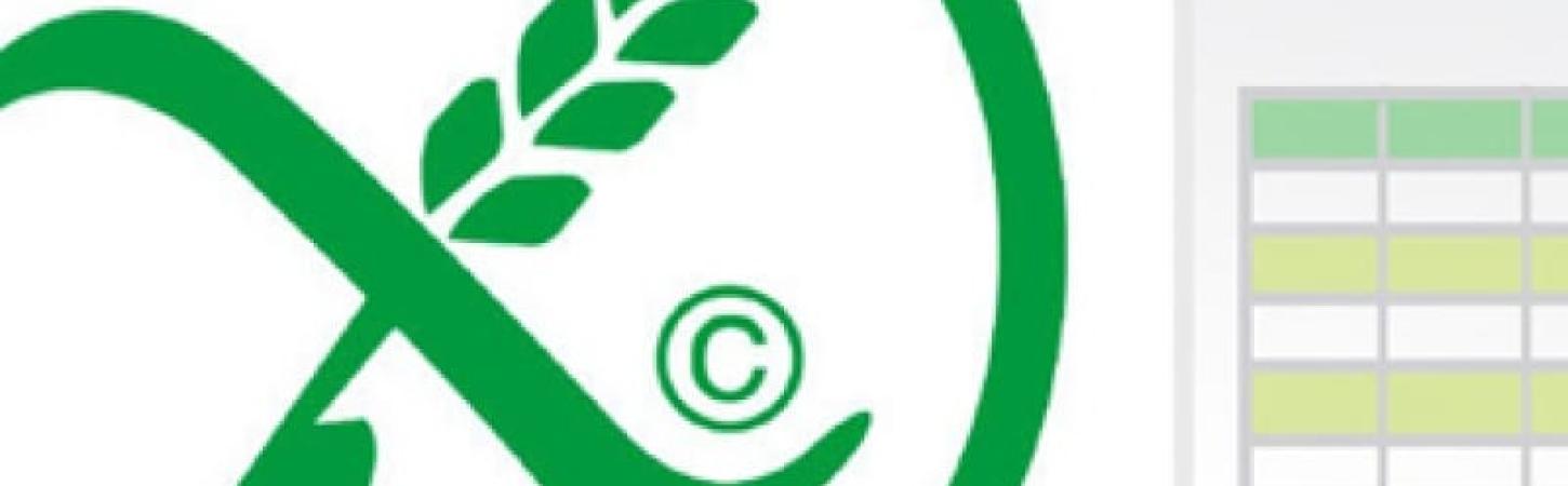 Таблиця калорійності продуктів, рекомендованих у дієті з виключенням глютену