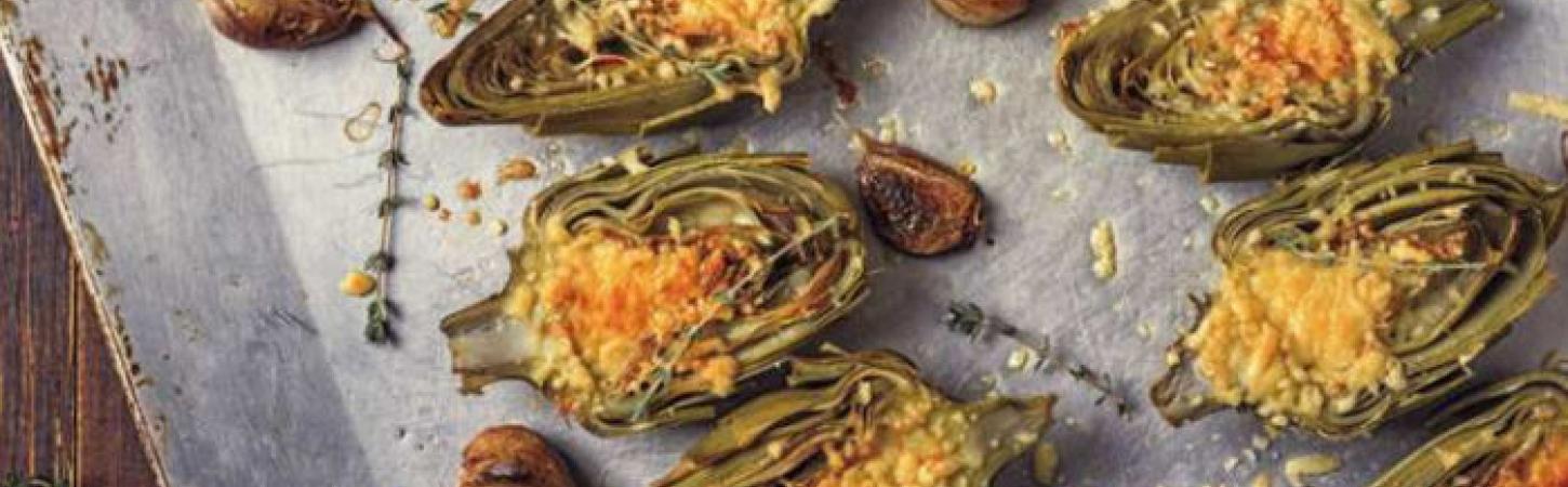 Alcachofas al horno