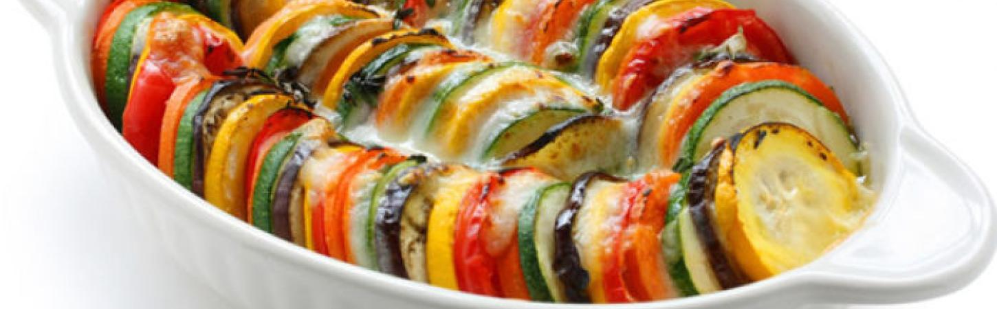 Verduras gratinadas