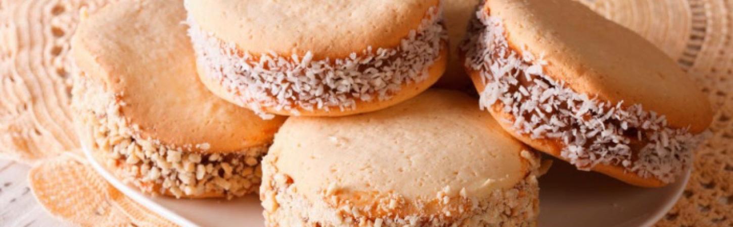 Alfajores de maicena argentinos