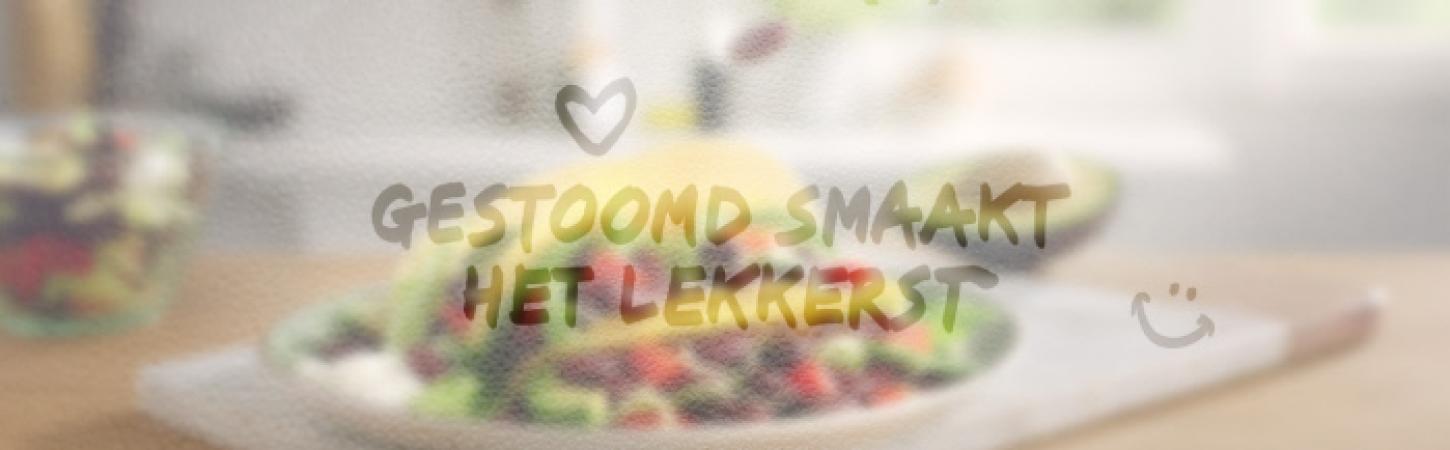Gestoomd smaakt het lekkerst