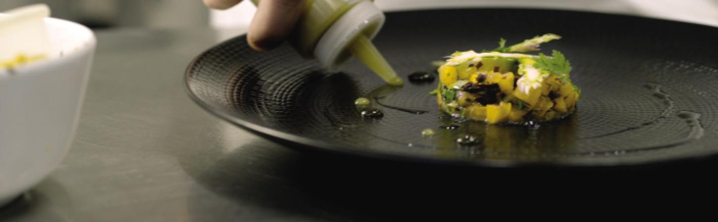A cozinha moderna e de vanguarda