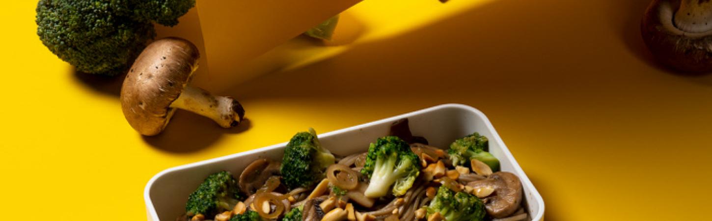 Noodles con broccoli