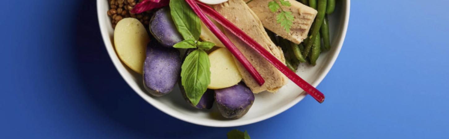 Insalata con lenticchie