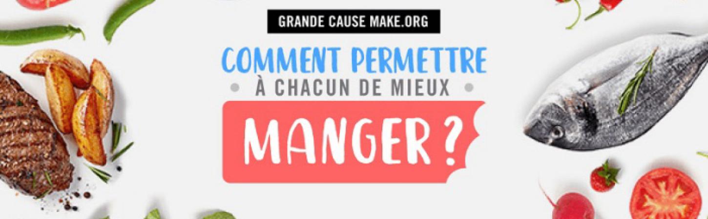 Bonduelle se mobilise aux côtés de Make.org pour "mieux manger"