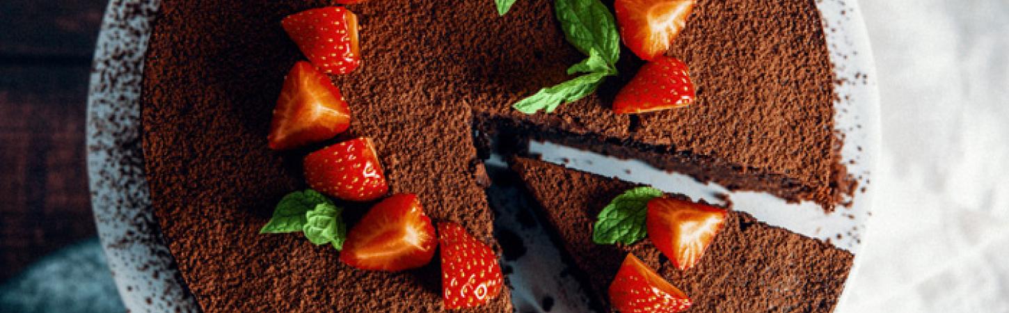 Šokolādes torte ar kvinoju
