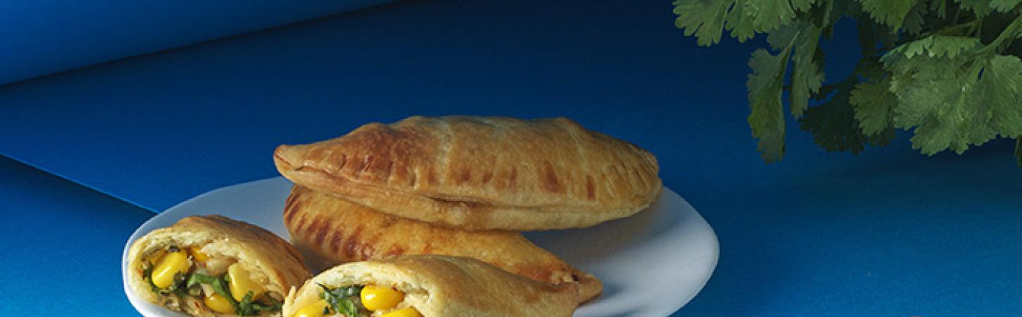 Empanadas al mais e formaggio