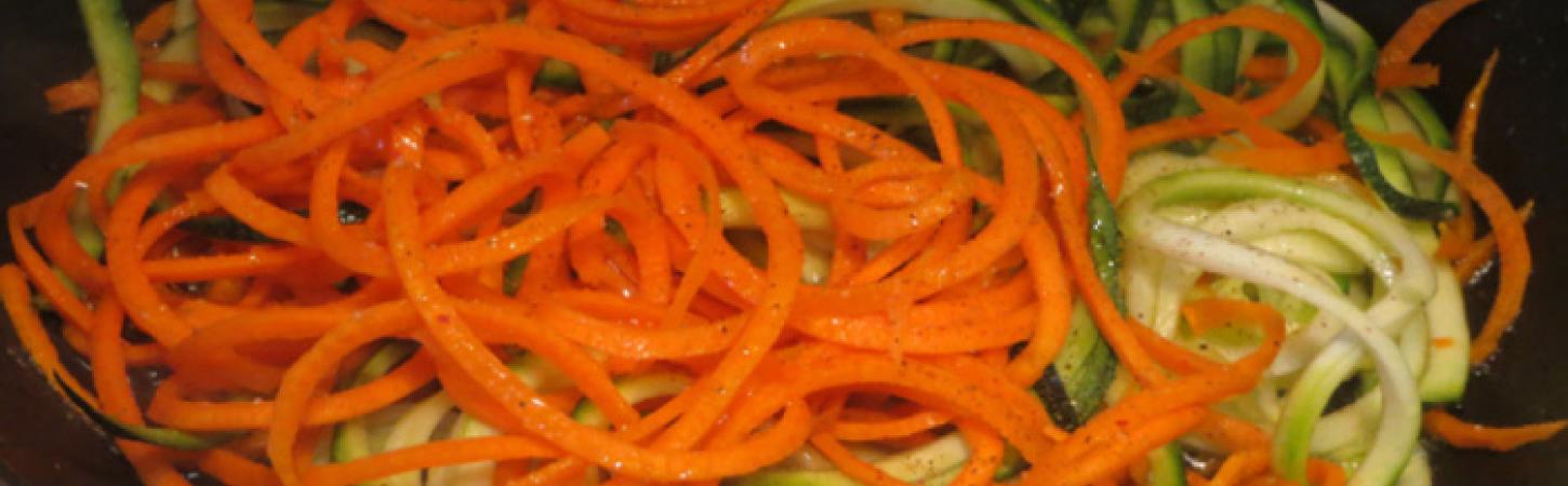 O que são os “zoodles”?