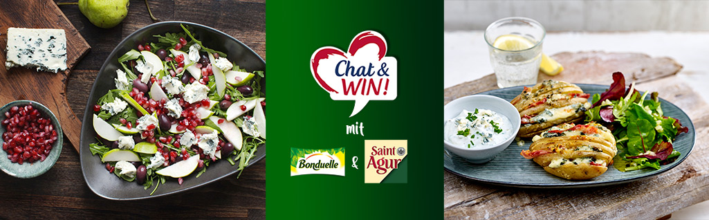 Gewinnspiel - Chat & WIN! mit Bonduelle und Saint Agur